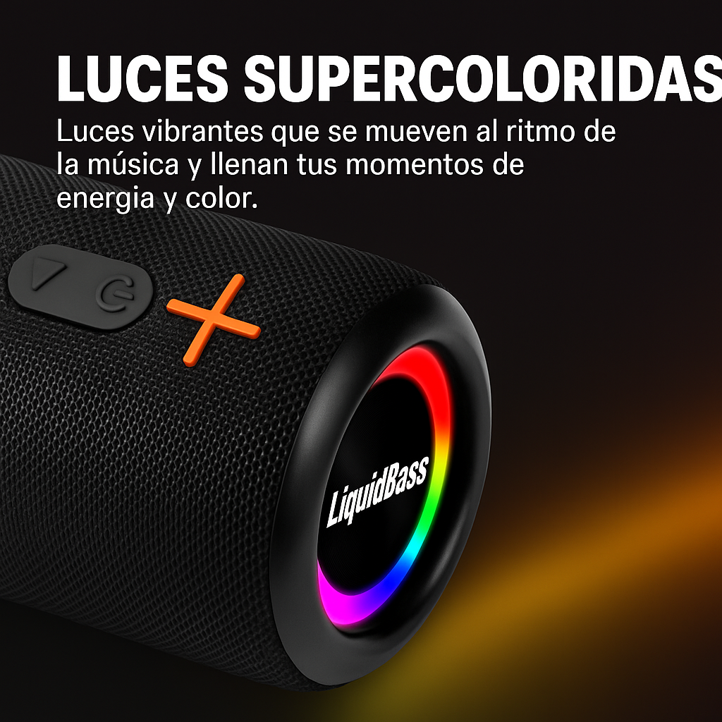 Doble Altavoz con Sonido Envolvente Resistente al Agua